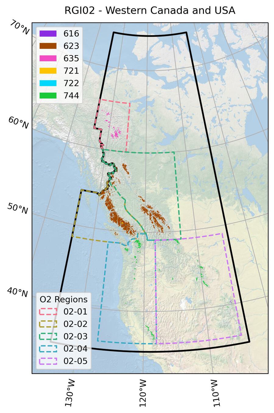 region map